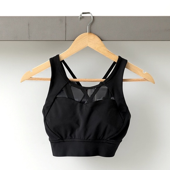 lululemon athletica Other - Lululemon Women’s Black Sports Bra with Criss Cross Straps! Size 6!